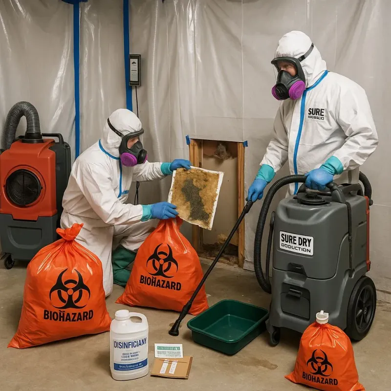 Contaminated Water Handling Protocols process in Mound Bayou, MS